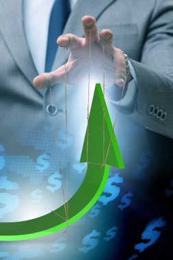 Büyüme çizelgesini destekleyen el