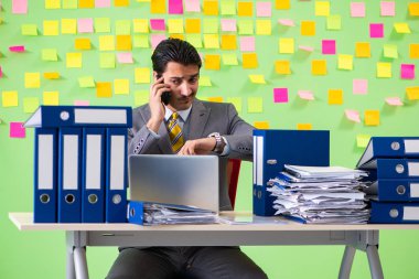 İş adamı önceliklerinde sorun yaşıyor.