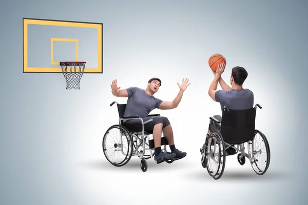 Concepto de accesibilidad con silla de ruedas para discapacitados — Foto de Stock