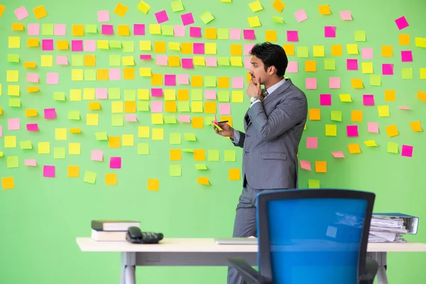 Businessman with many conflicting priorities — Stock Photo, Image