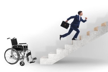 Engelliler için tekerlekli sandalye erişilebilirlik kavramı