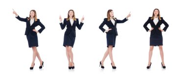 Beyaz tenli kadın iş kadını