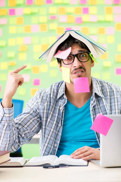 Student with many conflicting priorities — Stock Photo, Image