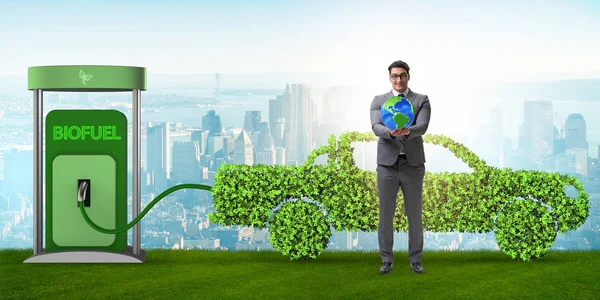 Concept of bio fuel and ecology preservation — Stock Image Concept of bio fuel and ecology preservation Stock Photo