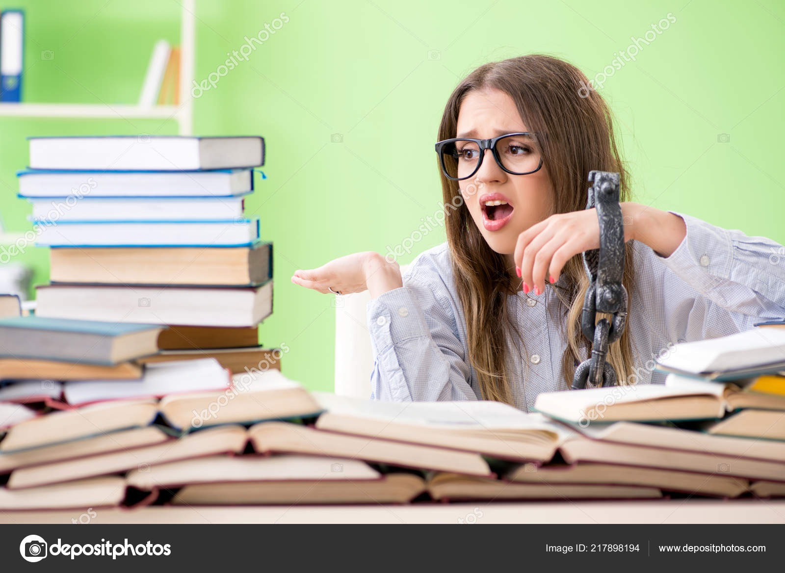 Chained to desk Pictures, Chained to desk Stock Photos &amp; Images |  Depositphotos®