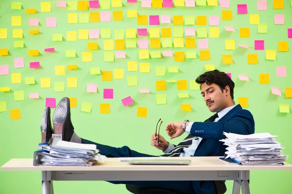 İş adamı önceliklerinde sorun yaşıyor.