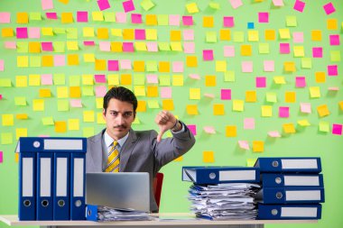 İş adamı önceliklerinde sorun yaşıyor.