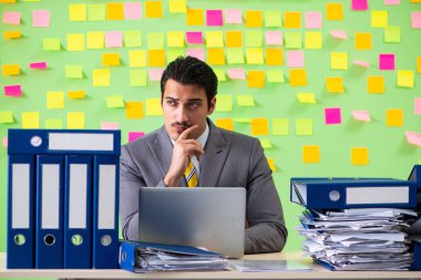 İş adamı önceliklerinde sorun yaşıyor.