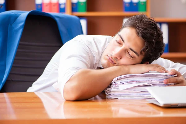 Junge Angestellte Büro — Stockfoto