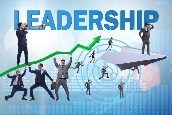 Führungskonzept mit vielen Geschäftssituationen — Stockfoto