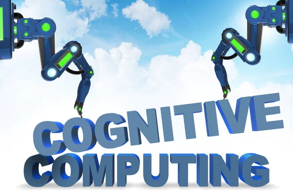 Cognitive computing concept - 3d rendering