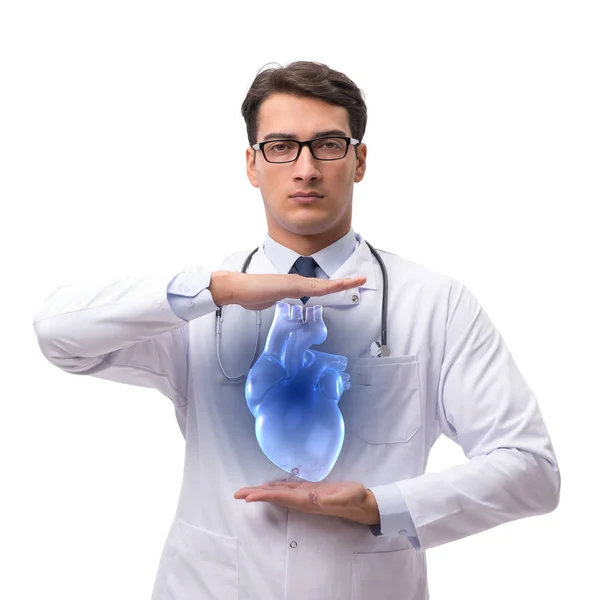 Traitement cardiaque dans le concept de télémédecine — Photo