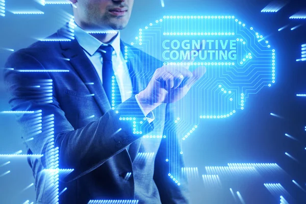 Cognitive computing concept as modern technology — Stock Photo, Image