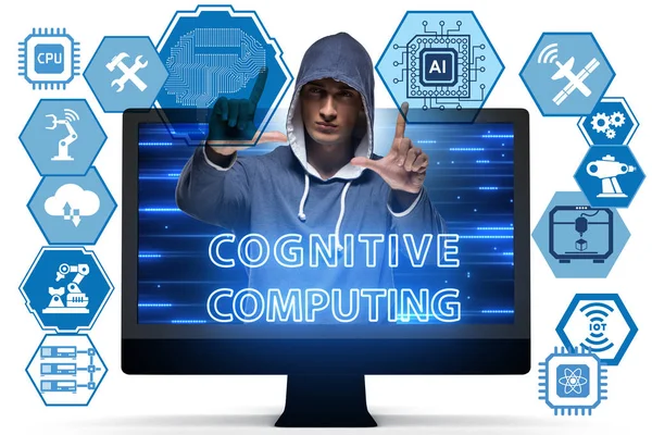 Kognitives Computerkonzept als moderne Technologie — Stockfoto