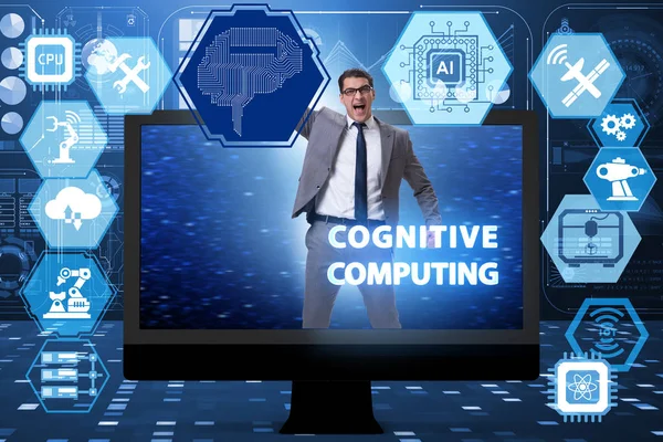Cognitief computerconcept als moderne technologie — Stockfoto