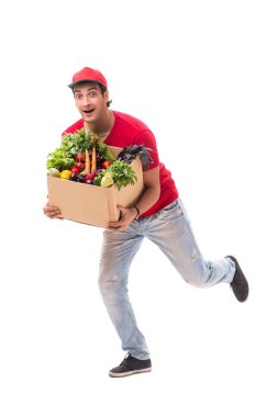 Beyaz arkaplanda izole edilmiş alışveriş konsepti