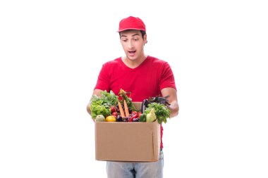 Beyaz arkaplanda izole edilmiş alışveriş konsepti