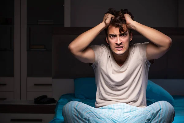 Man can not sleep due to noise neighbor