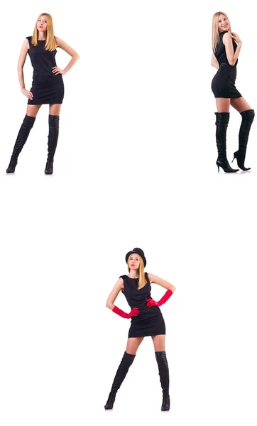 Topboots を着ている美しい女性 — ストック写真