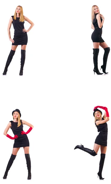 Topboots を着ている美しい女性 — ストック写真