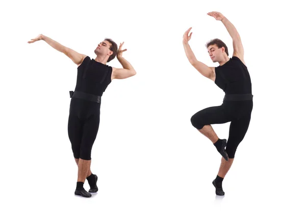 Dancer isolated on the white background — Stock Photo, Image