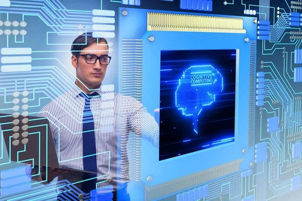 Cognitief computerconcept als moderne technologie — Stockfoto