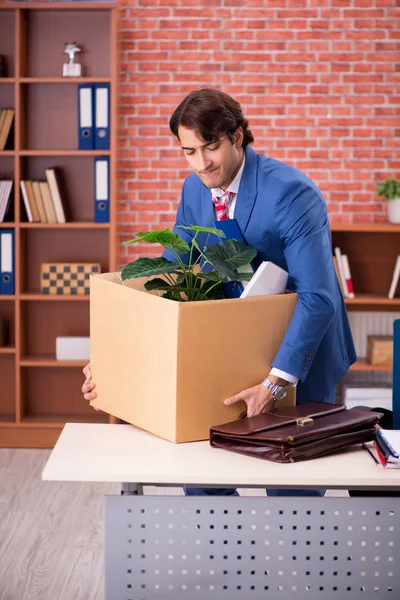 Young person being fired from his work — Stock Photo, Image