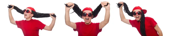 Young man with long dreads — Stock Photo, Image