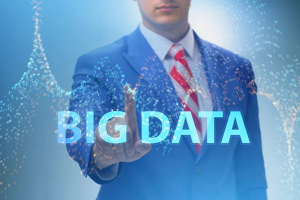 Big Data-Konzept mit Data-Mining-Analyst — Stockfoto