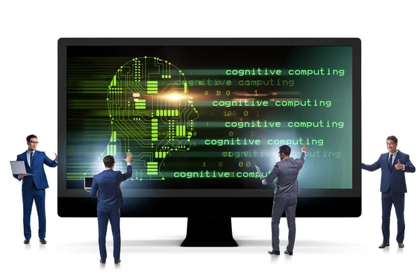 Cognitive Computing Machine Learning Concept — Stock Photo, Image
