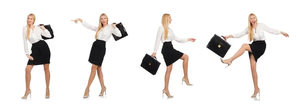 Femme d'affaires dans le concept d'entreprise — Photo