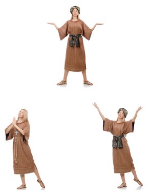 Güzel, dindar bir rahibe. 