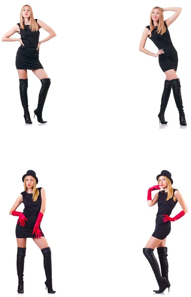 Topboots を着ている美しい女性 — ストック写真