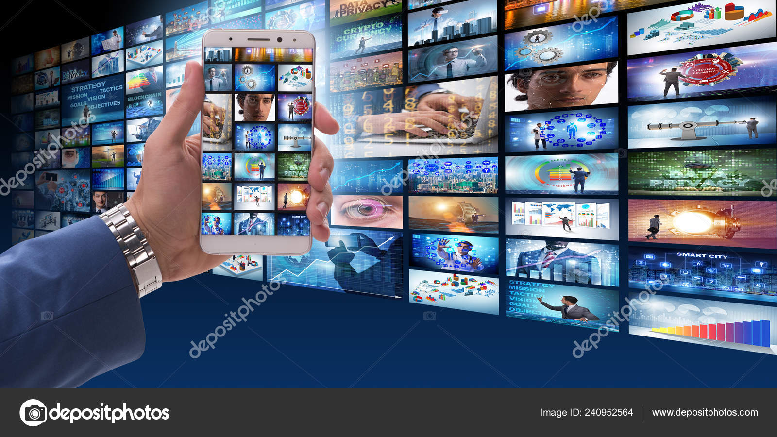 Herunterladen - Collage von Fotos mit Geschäftsmann — Stockbild Collage von Fotos mit Geschäftsmann — Stockfoto