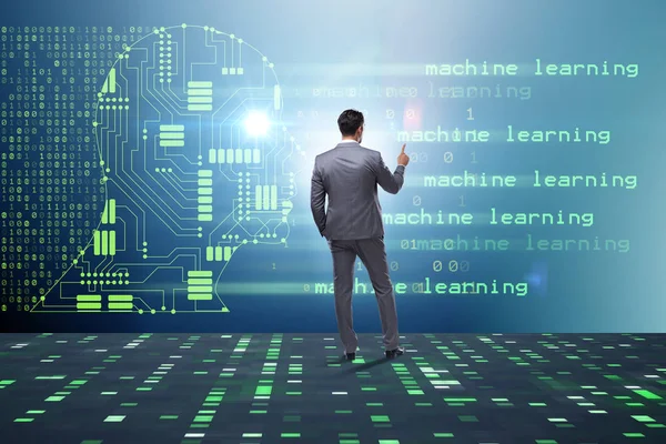 Cognitive computing and machine learning concept — Stock Photo, Image