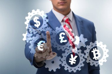 Bitcoin de dahil olmak üzere çeşitli ana para kavramı