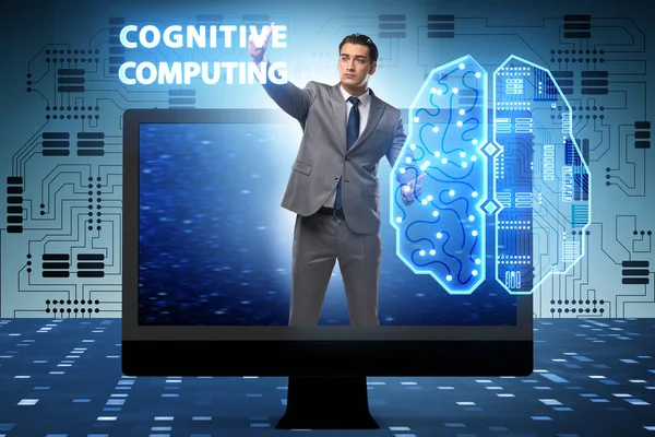 Cognitive computing concept as modern technology — Stock Photo, Image