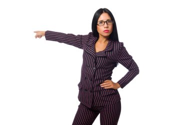 Güzel latin erkek beyaz izole