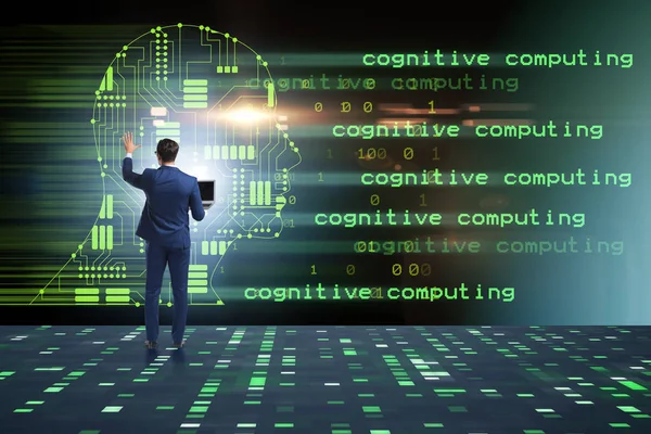 Cognitive computing and machine learning concept