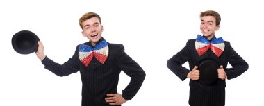 Dev papyonlu komik adam.