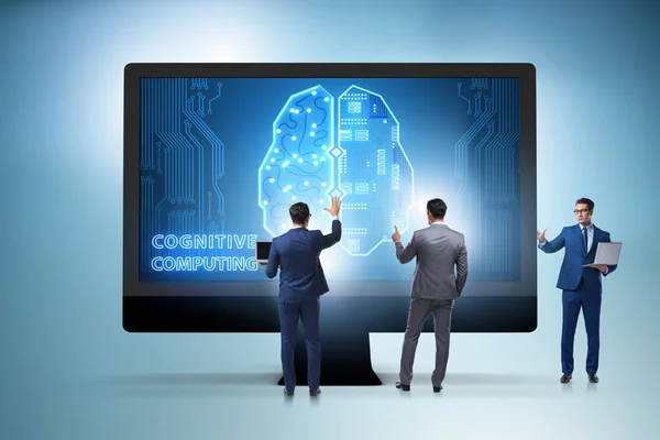 Cognitive computing concept as modern technology — Stock Photo, Image