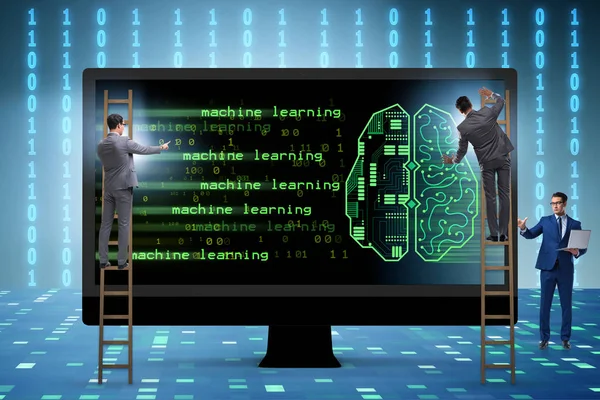 Cognitive computing and machine learning concept — Stock Photo, Image