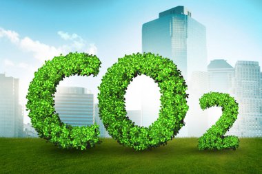 Sera Co2 gazı - 3d render konseptiyle