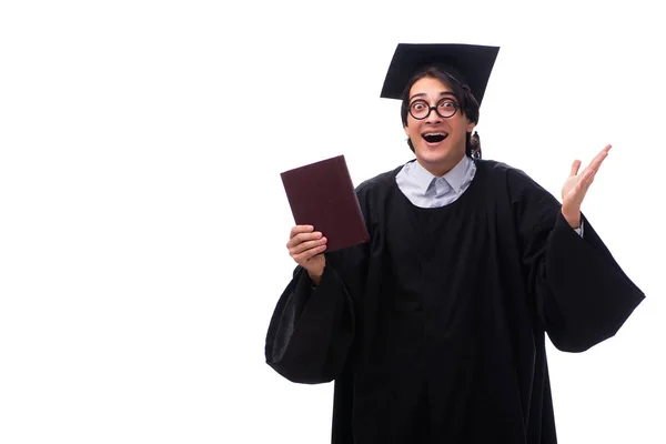 Jeune homme beau diplômé de l'université — Photo