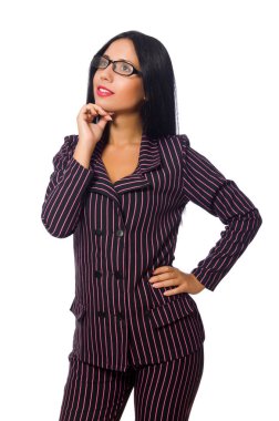 Güzel latin erkek beyaz izole 