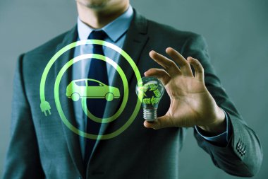 Elektrikli araç konsepti ile ampul