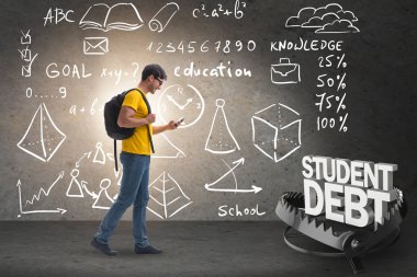 Genç öğrenci kredi ve borç kavram