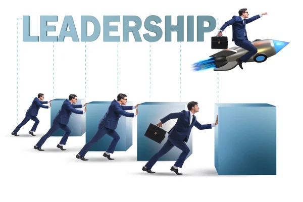 様々 なビジネスの人々 とリーダーシップの概念 — ストック写真