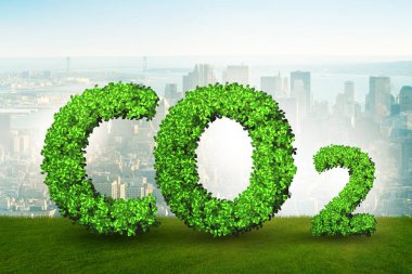 Sera Co2 gazı - 3d render konseptiyle