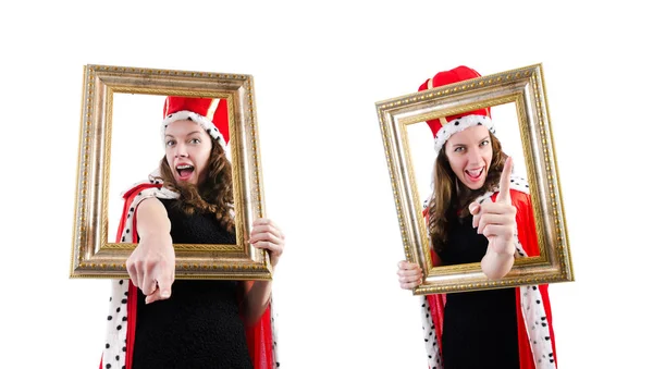 Mujer reina en concepto divertido —  Fotos de Stock